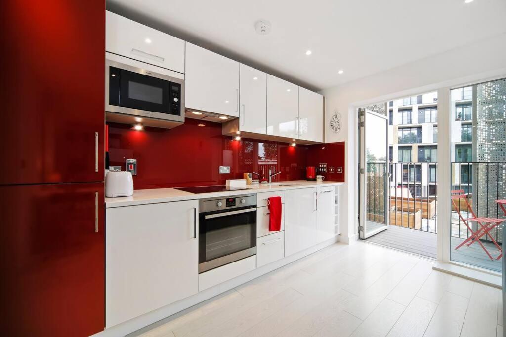 Cool Dalston Studio With Balcony And Gym Apartment Londra Exterior foto