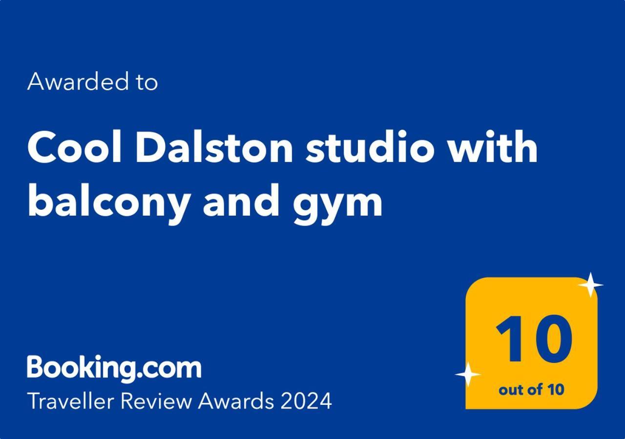 Cool Dalston Studio With Balcony And Gym Apartment Londra Exterior foto